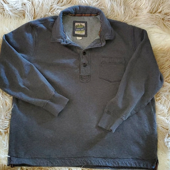 XXL Eddie Bauer Dark Grey Pullover